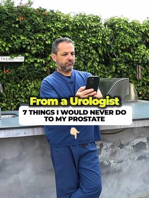 7 things I would NEVER do to my prostate 👇 Prostate health is essential for men's long-term vitality, urinary comfort, and overall wellness. Here are 7 critical habits to avoid to protect your prostate: 1️⃣ Ignoring early urinary changes: Frequent nighttime bathroom trips or a weak stream shouldn't be ignored. 2️⃣ Sitting for hours without breaks: Prolonged sitting increases pelvic pressure and reduces circulation. 3️⃣ Holding in urine for long periods: Delaying bathroom visits puts unnecessary stress on your bladder and prostate. 4️⃣ Overlooking hydration: Not drinking enough water can lead to concentrated urine and bladder irritation. 5️⃣ Skipping annual checkups: Regular urological screenings are key for early detection and prevention. 6️⃣ Consuming excessive inflammatory foods: High amounts of processed meats and refined sugars can trigger systemic inflammation. 7️⃣ Neglecting targeted nutrition: Failing to supply your body with key nutrients that support prostate and urinary function. Because Your Health Is Our Mission.® At 1MD Nutrition®, we are committed to helping you live a longer, healthier life by combining doctor-formulated supplements with clinically tested, natural ingredients. 🩺✨ #ProstateHealth #MensHealth  #Urology #WellnessTips #1MDNutrition