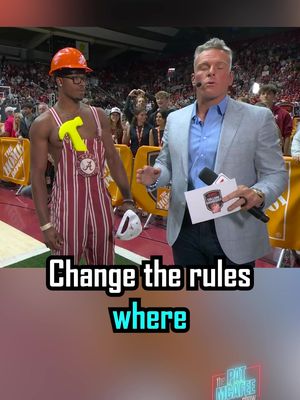 Sam has picked Mason to take the kick for him.. We're gonna let that happen  BRING THE BLOCKERS OUT 😂😂 MASON FOR ONE MILLION DOLLARS 💰💰 @ESPN @College GameDay @Georgia Football @Alabama Athletics #CollegeGameDay #kickingiseasycontest #alabamafootball #patmcafee #thepatmcafeeshow 