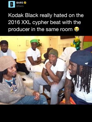 Follow @Bars for more content like this 😭  Imagine making the beat for the XXL cypher and hearing Kodak Black trash it in person 😭 Kodak waited through the entire 2016 XXL Freshman Cypher while Denzel Curry, 21 Savage, Lil Uzi Vert and Lil Yachty did their verses. When his turn finally came, he looked straight into the camera and asked who picked the beat before starting his own Denzel shared the story years later on Kai Cenat’s stream, and Kodak’s reaction has been all over the internet since the cypher dropped 10 years ago Did you know this?  #kodakblack #kaicenat #2016 #2016xxlfreshmancypher #fyp 