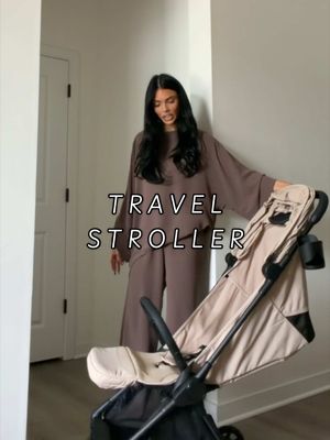 Can you tell I’m obsessed #traveltiktok #travelstroller #momessentials #mompush #overheadcabin 