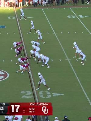 MAYHEM IN RED RIVER 🤯 SOONERS PICK SIX TO TAKE THE LEAD @OU_Football x 📺 ABC