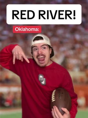 Oklahoma beats Texas to win the Red River Rivalry😂🏈 #CollegeFootball #cfb #texaslonghorns #oklahomasooners #sports 