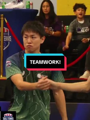 The Slice were on another level in these doubles 🔥 #tabletennis #sports #highlights 