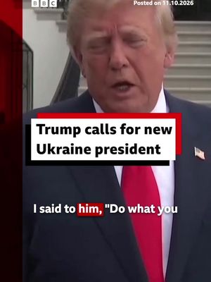 US President Donald Trump made the comments as he responded to Volodymyr Zelensky's criticism of the US diesel deal with Russia. #DonaldTrump #Zelensky #Ukraine #US #Russia #Diesel #BBCNews