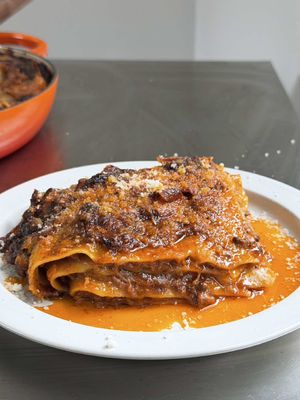 This is my short rib lasagne  if you guys want the recipe for this one, comment below :)