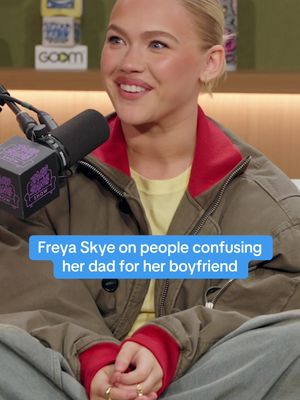 @Freya Skye on people confusing her dad for her boyfriend 😳 #freyaskye #dad #boyfriend #zachsangshow #fyp