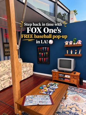 Baseball fans, this one’s for you! ⚾️ @FOX One is bringing a little nostalgia to LA with a FREE pop-up celebrating the MLB Postseason! Check out the retro setup, snap some photos, and relive some baseball memories!  📍 The Grove  🗓️ October 11–12, 2026 ⏰ 12 PM–6 PM Don’t forget to sign up for FOX One to stream the MLB Postseason live this October!  #FOXOnePartner #thingstodoinlosangeles #losangeles #lapopups #explorepage 