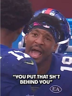 Jameis Winston was reassuring Darnell Mooney after he didn’t make the crucial third down catch  #giants #nfl #sports #football