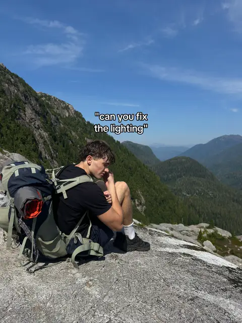 same backpack too🥲 #Hiking #Outdoors 