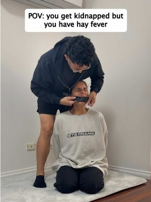 Kidnapping turns to attempted murder 😭  lmao this idea was so funny in my head 😂 where my hayfever victims at? 🤧 #pov #funny #skit 