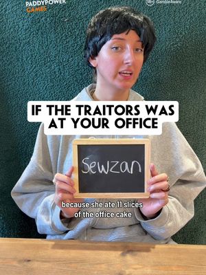 The Traitors, office edition… 18+ GambleAware #traitors #thetraitors 