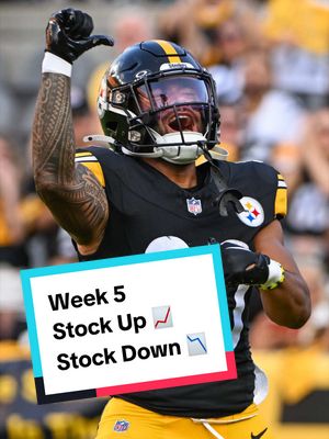 Stock up stock down after week 5 of fantasy football! #fantasyfootball #chasebrown #leaguewinners #christianwatson #mikeevans