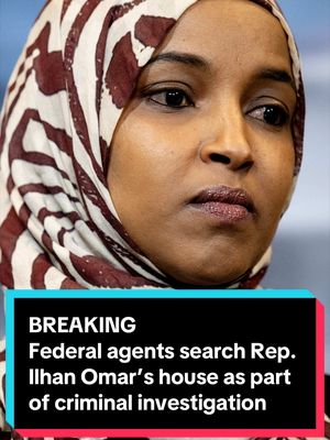 BREAKING: Federal agents searched the Washington, D.C., home of Rep. Ilhan Omar, D-Minn., on Monday morning as part of a criminal investigation, Fox News and The Associated Press reported, citing sources familiar with the matter. MS NOW’s Ken Dilanian has the latest.