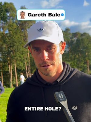 Should’ve played for the Arsenal! 🔴⚪️  @golfwithocaz  FOLLOW FOR MORE 🔥  #garethbale #tottenham #madrid #golftok #badgolfer 