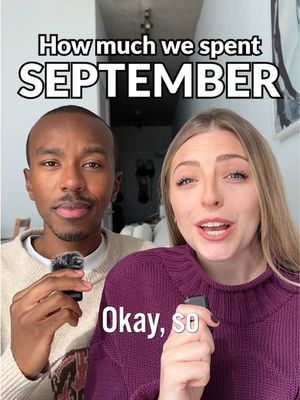 Month 9/12 ✔️ You guessed it… It's time to see which one of us spent more money last month! Here’s the situation -  ➡️ We’re a (currently engaged!) couple who lives together  ➡️ We split our rent, fixed expenses and groceries 50/50, so we don’t include them in this ‘comparison’ ➡️ We compare our spending for fun, since we track our spending via our budgets anyways - there’s no actual ‘winner’ or ‘loser’!  ➡️ We both make $4,459.91/month, and we both invest $2,000/month  September’s results… 🥁 Steph spent more!  What was your highest expense category this month? Let us know! 👀 #HowMuchISpent #HowMuchISpentThisMonth #WhatISpendInAMonth #HowMuchISpentInSeptember #SeptemberWhatISpent 