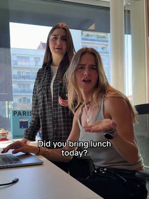 Why do you bring lunch at work? It’s no fun #humor #office #lunch 