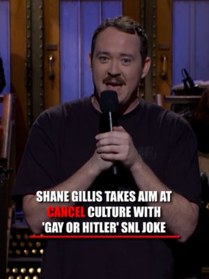 Shane Gillis takes a swipe at cancel culture during his SNL monologue, sparking a heated debate online. After poking fun at his appearance and joking about his "Hitler haircut," the comedian turns the joke into a jab at America's political divide. "You're either gay or you're Hitler. And isn't that where we are as a country?" Now, viewers are debating whether Gillis nailed his point or took the joke too far.