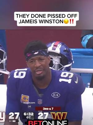 Darnell Mooney Had Jameis Winston Messed Up 😂 @BetOnline  #nfl #newyorkgiants #nygiants #jameiswinston #fyp