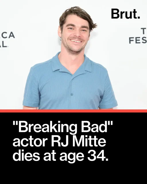 Actor RJ Mitte, best known for playing Walter White Jr. on "Breaking Bad," has passed away at the age of 34. His representative released the following statement, and did not disclose a cause of death. “It is with profound sadness that we share the tragic passing of beloved actor, philanthropist, and passionate disability rights advocate RJ Mitte." #RJMitte #BreakingBad #Actor #BreakingNews Credits: Dia Dipasupil/Getty Images for Tribeca Festival