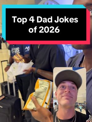 These are my TOP 4 DAD JOKES this year based on YOUR engagement! Which one was your personal fav? #dadjokes #dadjokeoftheday #funny #bestjokes #topjokes 