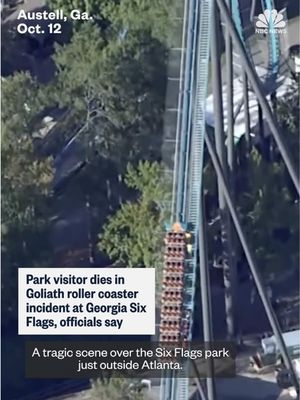 A person died and other people were injured at Six Flags Over Georgia on Monday, officials said, as witnesses reported seeing a man fall from a roller coaster.