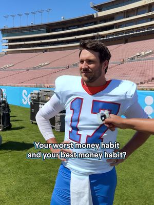 We hit Josh Allen with some questions during a break at our commercial shoot. Check out his thoughts on money while on set with the Everything App for Smarter Money™ 🏈🔥 #joshallen #billsfootball #finances #smartmoney