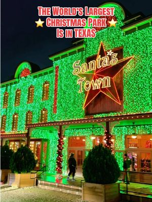 Just a reminder that the world’s largest Christmas park is located in Texas and opens November 13! 🎄✨ #texas #christmas2026  #christmas #holidays