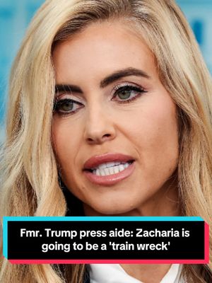 A former high-level press advisor for President Trump told Peter Alexander that Katie Zacharia, the new White House press secretary, is going to be a "train wreck."