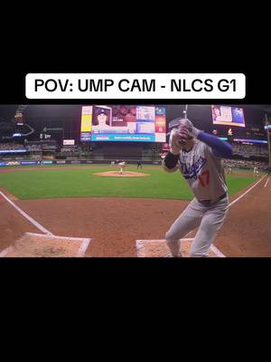 Ump Cam goes hard #baseball #Brewers #Dodgers 