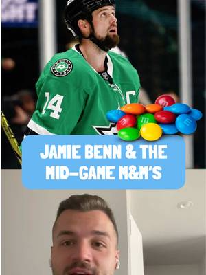 Nick Olczyk with an all-time story about sneaking Jamie Benn some M&Ms mid-game, and Benn scoring on his very next shift 🤣 #NHL #dallasstars #utahmammoth 