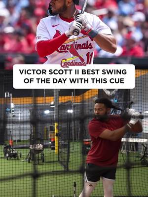 Victor Scott II’s best swing of the day came off one cue:   catch it deep and still pull it in the air.   Getting the ball out front and pulling it is “the happy accident in game.”   The intent here is to “turn deep,” which means holding the back hip in the hinge so the barrel can turn behind the ball.   Shoot out of the backside and the hands have to push forward, and there’s no room left to get there.   The machine is coming in at an open angle, which “really shows whether you hold that space or not.”   Drill: Kershaw, off the machine at an open angle   Watch the full swing design on YouTube