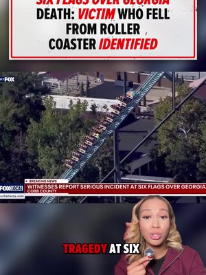 The man who tragically fell to his death from the Goliath roller coaster at Six Flags Over Georgia has been identified. 🕊️💔 🎥: Fox 5 Atlanta