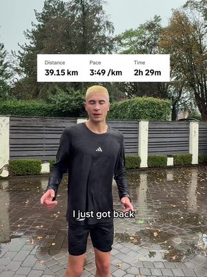 How I Fuelled a 39k Long Run Gels & pre-run nutrition #Running #runtok #longrun #nutrition #marathontraining 