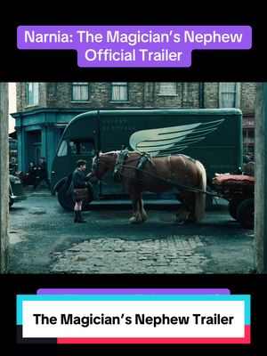 New official trailer for Greta Gerwig's #Narnia: The Magician's Nephew - Coming to theaters February 12.  #movietok #filmtok #BookTok 