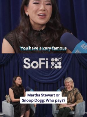 She said what she said.  We brought in @marthastewart to talk money for the first-ever live recording of Richer Lives at SoFi’s Smart Money Social Club!