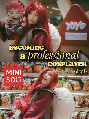 could this be my first day as a professional cosplayer..?!! 🏜️❤️‍🔥✨⛱️ which item from my haul was your favorite?  i recently had the opportunity to support the launch of the new Super MINISO at Square One Mississauga dressed up as Gaara Kazekage from NARUTO ❤️‍🔥‼️‼️ if you've been keeping up with my beginner cosplay journey, you know that i've been slowly building up my skill in cosmaking, wig styling, and makeup, so to be able to showcase where I'm at as a cosplayer in partnership with @MINISO OFFICIAL for the launch of the new Super MINISO on NARUTO's BIRTHDAY for the NARUTO POP UP in TORONTO?? is truuuuly just insane and crazy and amazing to me, and also just hasn't felt real!!! I'm so grateful for this opportunity and very grateful to MINISO for trusting me with the vision!! ❤️🏜️ I highly highly recommend checking out the new Super MINISO at Square One, it's so cool to see the new store format and all the merch (especially all the new NARUTO merch) :') Thank you guys for supporting me and my content, l've wanted to do something like this for such a long time and sharing the journey with you is very special to me ‼️❤️❤️ More cosplay crafting & beginner cosplay tutorials to come, the gourd is my new prized possession but my blind box pulls are a very close second 🎁🥹 #superminiso #minisocanada #minisonaruto #holidaywishland #gaarakazekage  caracakez, caracakez cosplay, gaara cosplay, gaara kazekage, naruro shippuden cosplay, gaara cosplayer, gaara kazekage cosplay reveal, miniso haul, miniso blind box, naruto miniso blind box, miniso unboxing naruto, naruto coser, gaara kazekage coser, gaara kazekage cosplay reveal, selfmade cosplay, beginner cosplayer, becoming a professional cosplayer, cosplaying GAARA from NARUTO for the launch of the Super MINISO store at Square One Mississauga! 