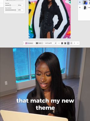 A little personal branding goes a *long* way. @elianaofori uses Creative Cloud Pro to nail the vision for her social media presence, so that when she graduates, prospective clients and employers know exactly what she's capable of.
