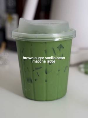 indestructible matcha addiction, especially when it comes to vanilla bean matcha latte 🍵 #fyp #matcha #icedmatcha #foryou #homecafe 