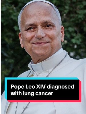 The Vatican has announced that Pope Leo XIV has been diagnosed with lung cancer after undergoing surgery to remove the lower lobe of his right lung. #popeleo #popeleoxiv 
