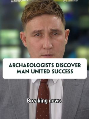 BREAKING: Archaeologists discover Man United were once good at football. 18+ GambleAware #manchesterunited #fyp