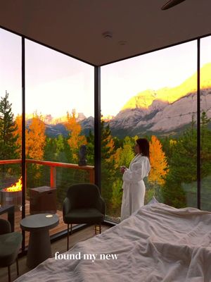 I think I just found my new favorite mountain town.. 🥹💘 You’ve heard of Banff, but have you heard of Canmore? It’s right next door, but honestly, it deserves a trip of its own! Think dreamy mountain views, endless hiking trails, cute little coffee shops, and so much to explore. Canmore is also the perfect example of @Vrbo ‘s new Heartland Hideouts trend from their Unpack ’27 report, all about discovering amazing places beyond the usual tourist spots. Check out Vrbo’s Unpack ’27 report for more travel inspo 🧡 #VrboAmbassador  