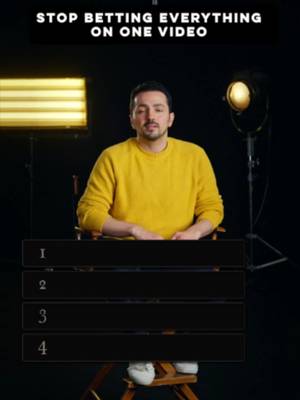 Stop betting everything on one hero video.  The smartest brands build their video marketing strategy around campaigns, not one-offs.  By splitting the budget across distribution, CTV, and testing, one shoot can generate massive returns.