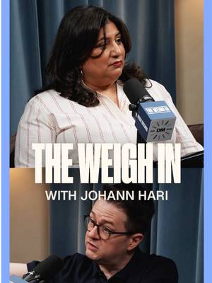 Best-selling author @Johann Hari breaks down how GLP-1 works in the body, and the analogy that makes it click. Hear the full conversation with #SamhitaMukhopadhyay in episode 5 of The Weigh In. Link in bio or listen wherever you get your podcasts. The Weigh In is a Weight Watchers podcast and is not intended as medical advice. Talk to your doctor.