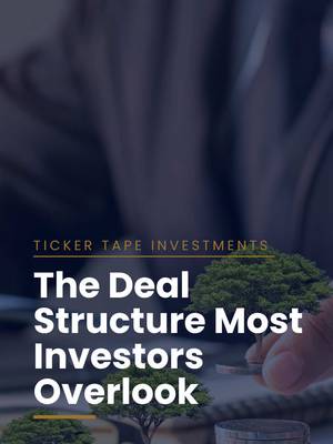 You can find a great investment and still overlook one critical detail: how it's held. Without proper separation between deals, a problem with one investment could create complications for your other assets. A single-purpose LLC is one structure investors may use to keep each deal separate. The terms matter. The structure matters, too. Link in bio for the deal structure guide. #InvestorEducation #AccreditedInvestor #AssetProtection #PrivateMarkets #WealthManagement