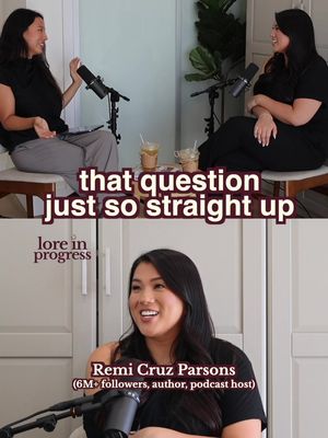 first episode of lore in progress with @Remi Parsons talking business, creator life pros and cons and lana del rey watching her content! On YouTube Angelica Song & Spotify lore in progress! #loreinprogress