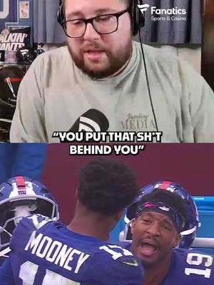 Jameis Winston’s interaction with Darnell Mooney was an example of great leadership from Jameis #giants #football #sports #nfl