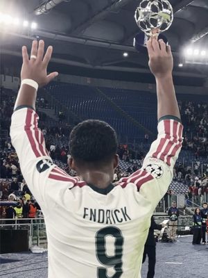 Endrick POTM 🏆 #UCL #ASRomavsRealMadrid 