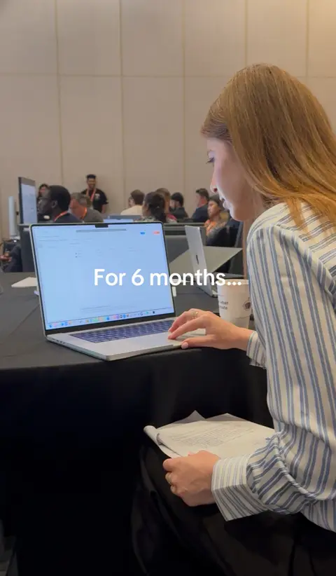 I got the job I had always dreamed of 🥹