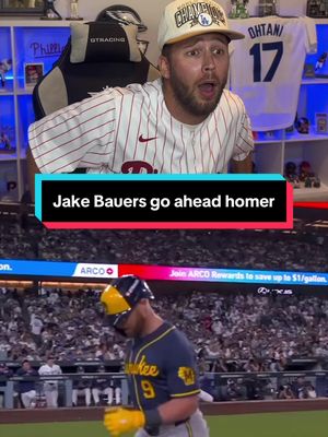MY DODGERS SEASON MAY BE OVER… Dodgers fan reacts to Jake Bauers go-ahead homerun on the 11th pitch of the at-bat in game 3 of the NLCS! #MLB #baseball #dodgers #brewers #reaction 