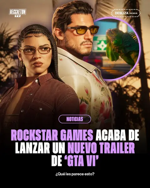 Rockstar acaba de soltar un nuevo trailer en 4K del esperado videojuego “Grand Theft Auto VI”, acompañado de “Flower In A Hurricane”, un tema que reúne a Justice, SZA, Tame Impala y King Gizzard & The Lizard Wizard.  ¿Que tal se ve⁉️